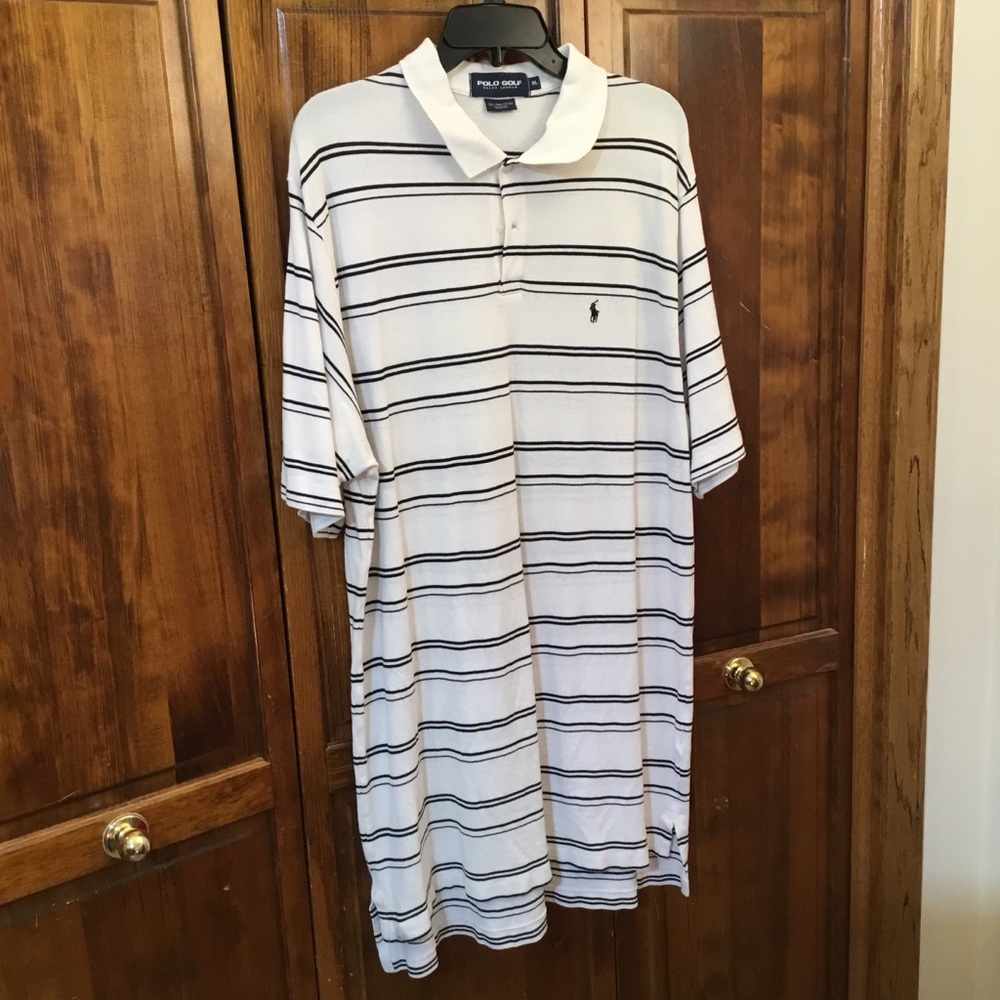 Man’s Pima cotton polo, golfing fit, XL